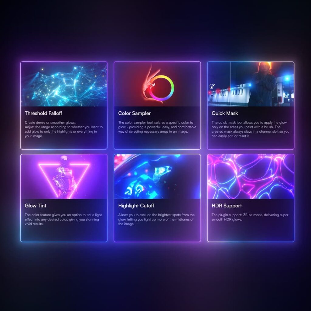 图片[2]-2025PS高级发光效果插件MobGlow自然发光霓虹辉光效果支持WIN/MAC-猫知享